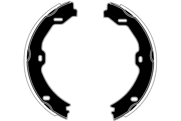 Brake Shoe Set, parking brake (RA29010)