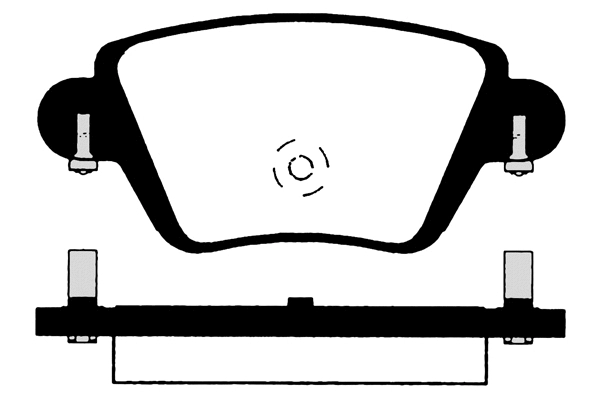 Brake Pad Set, disc brake (RA.0836.0)