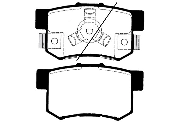 Brake Pad Set, disc brake (RA.0460.2)