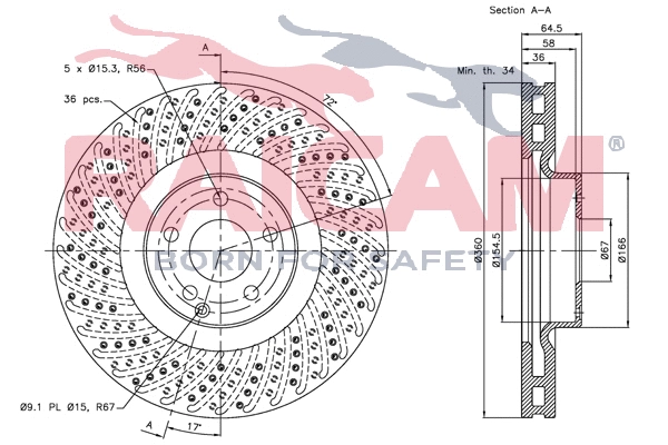 Brake Disc (RD00479)