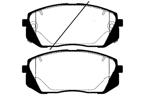 Brake Pad Set, disc brake (RA.1009.1)