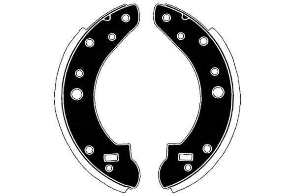 Brake Shoe Set (RA26120)