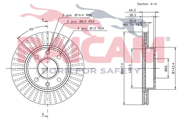 Brake Disc (RD00628)