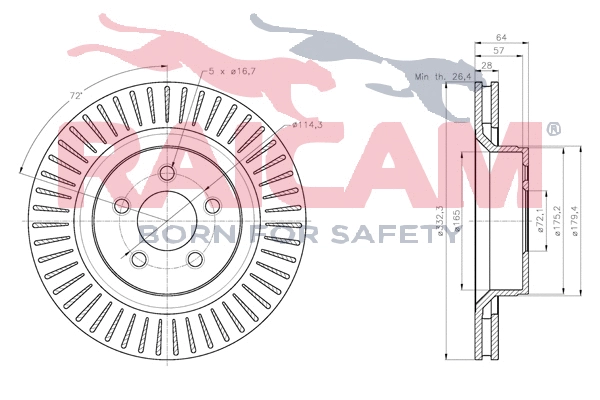 Brake Disc (RD01441)
