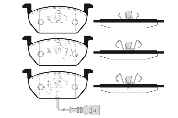 Brake Pad Set, disc brake (RA.0996.0)