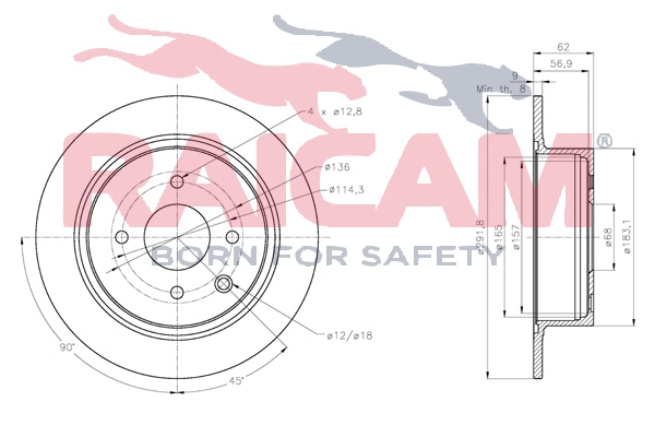Brake Disc (RD01271)