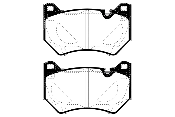Brake Pad Set, disc brake (RA.1342.0)