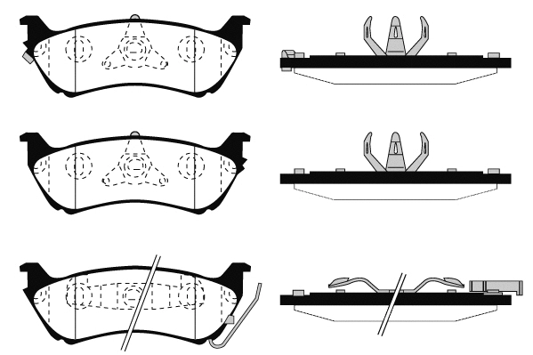 Brake Pad Set, disc brake (RA.0736.0)