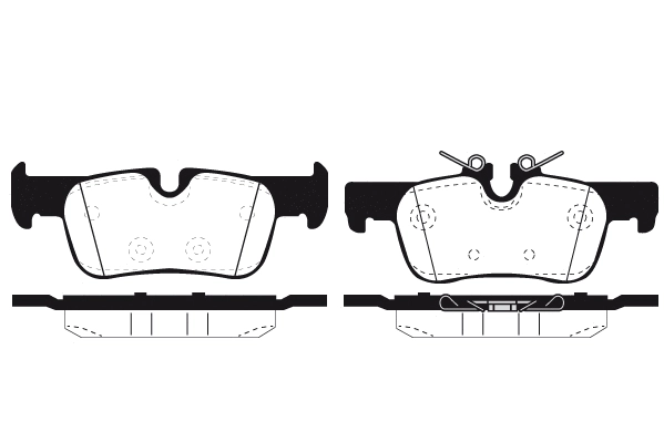 Brake Pad Set, disc brake (RA.1075.0)