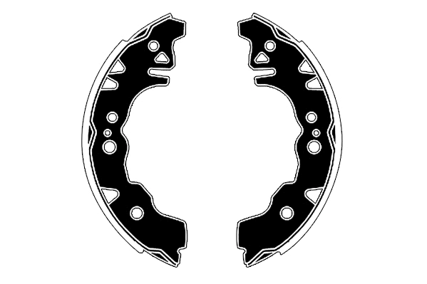 Brake Shoe Set (RA20190)