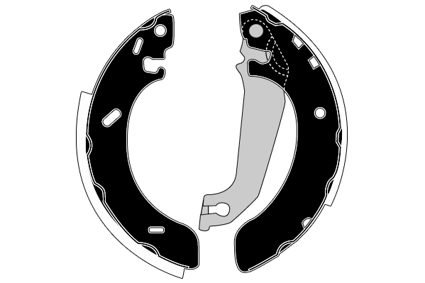 Brake Shoe Set (RA26050)