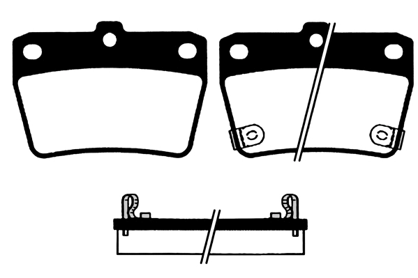 Brake Pad Set, disc brake (RA.0781.0)