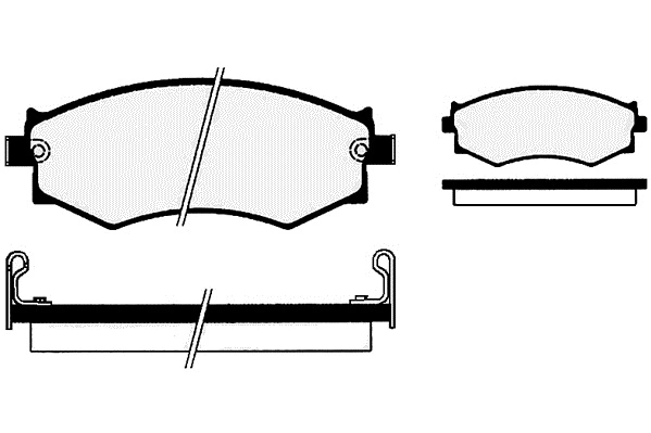 Brake Pad Set, disc brake (RA.0505.0)