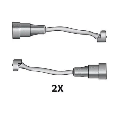 Accessory Kit, disc brake pad (12079452)