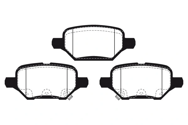 Brake Pad Set, disc brake (RA.1257.0)