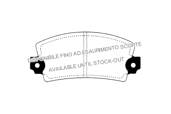 Brake Pad Set, disc brake (RA.0086.1)