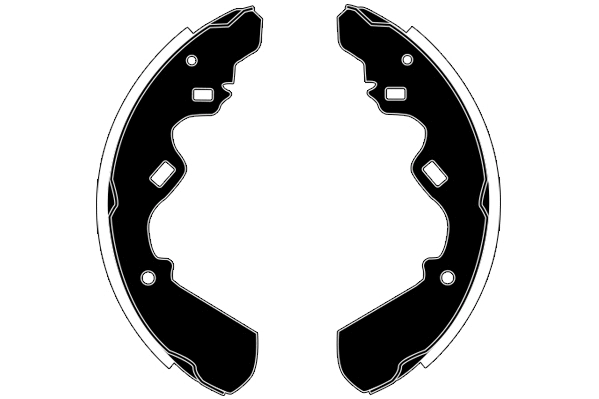 Brake Shoe Set (RA25820)