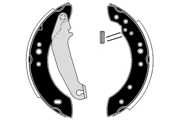 Brake Shoe Set (RA25750)