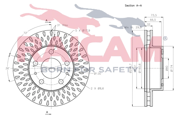 Brake Disc (RD01448)