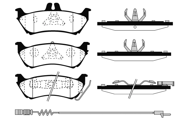 Brake Pad Set, disc brake (RA.0736.1)
