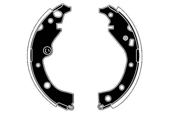 Brake Shoe Set (RA20170)