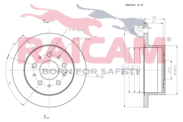 Brake Disc (RD00125)