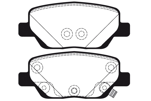Brake Pad Set, disc brake (RA.1141.0)