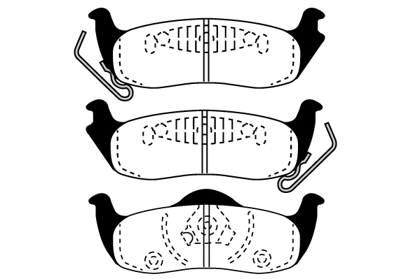 Brake Pad Set, disc brake (RA.0268.1)