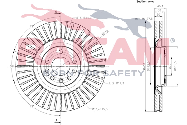 Brake Disc (RD01469)