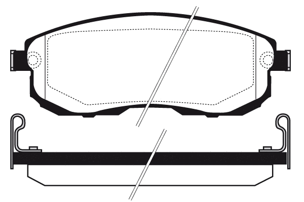 Brake Pad Set, disc brake (RA.0516.1)
