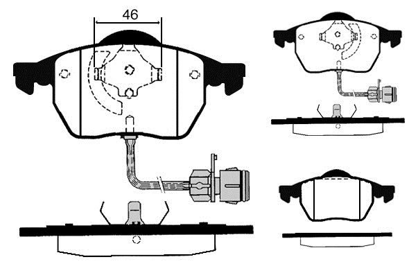 Brake Pad Set, disc brake (RA.0429.0)
