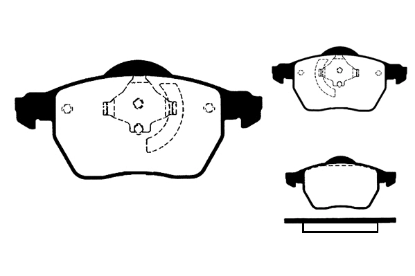 Brake Pad Set, disc brake (RA.0428.1)