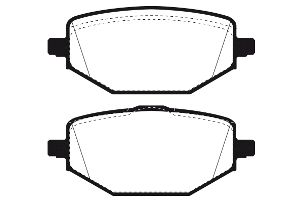 Brake Pad Set, disc brake (RA.1285.0)