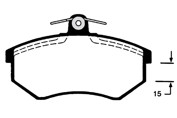 Brake Pad Set, disc brake (RA.0813.0)