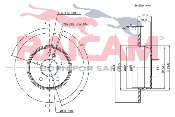 Brake Disc (RD00444)