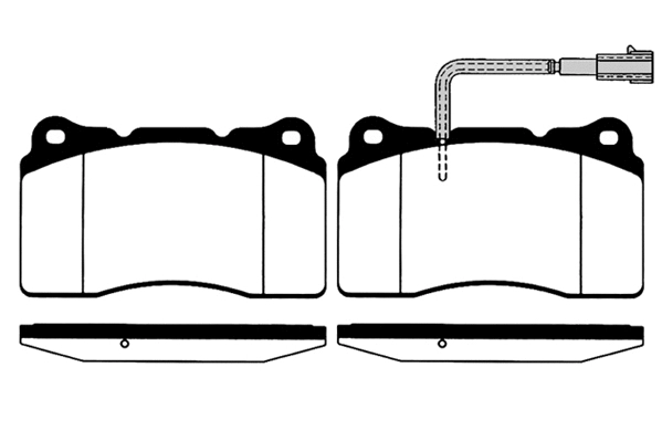 Brake Pad Set, disc brake (RA.0604.3)