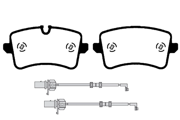 Brake Pad Set, disc brake (RA.0931.1)