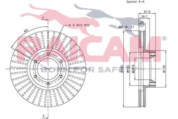 Brake Disc (RD00669)