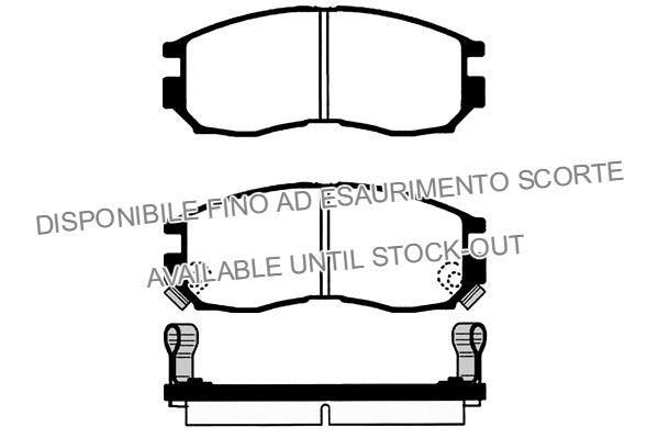 Brake Pad Set, disc brake (RA.0492.0)