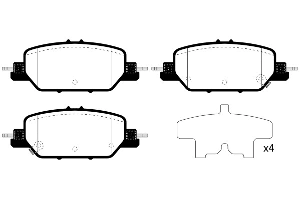 Brake Pad Set, disc brake (RA.1329.0)