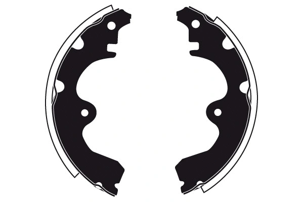 Brake Shoe Set (RA25270)