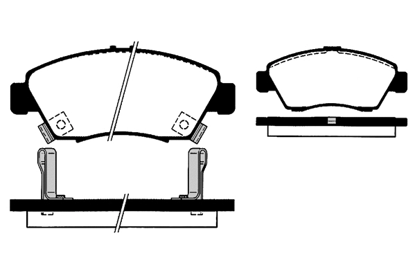 Brake Pad Set, disc brake (RA.0748.0)