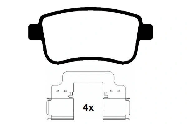 Brake Pad Set, disc brake (RA.0941.0K1)