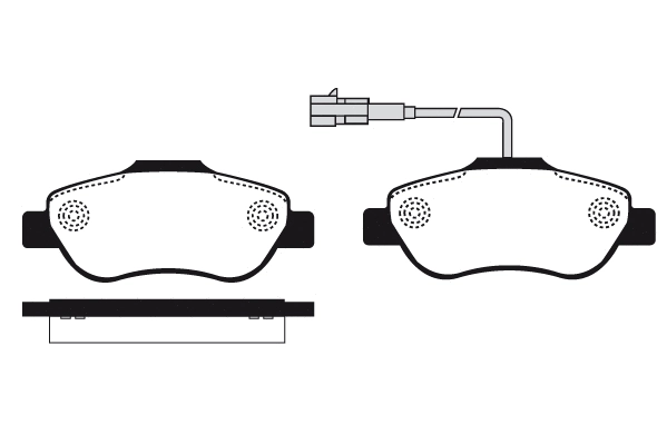 Brake Pad Set, disc brake (RA.0445.1)