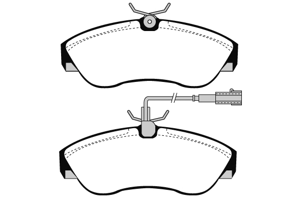Brake Pad Set, disc brake (RA.0618.1)