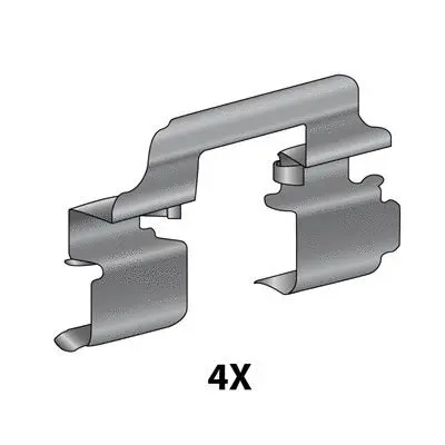 Accessory Kit, disc brake pad (12079673)
