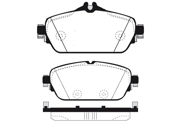 Brake Pad Set, disc brake (RA.1084.0)