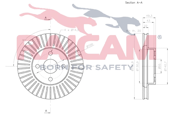 Brake Disc (RD01262)