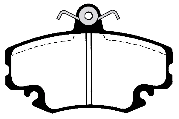 Brake Pad Set, disc brake (RA.0515.1)