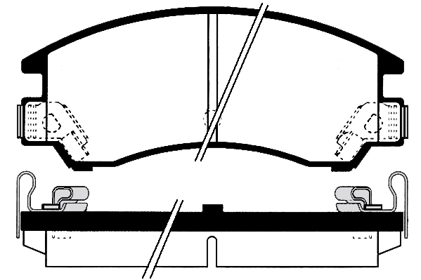 Brake Pad Set, disc brake (RA.0648.0)